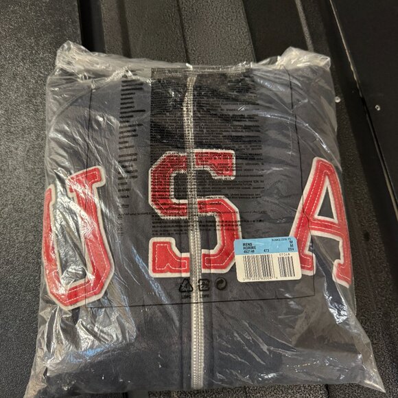 Vintage Nike Track and Field Team USA Olympic Full Zip Hoodie Men's M 452148-473 - Picture 15 of 15